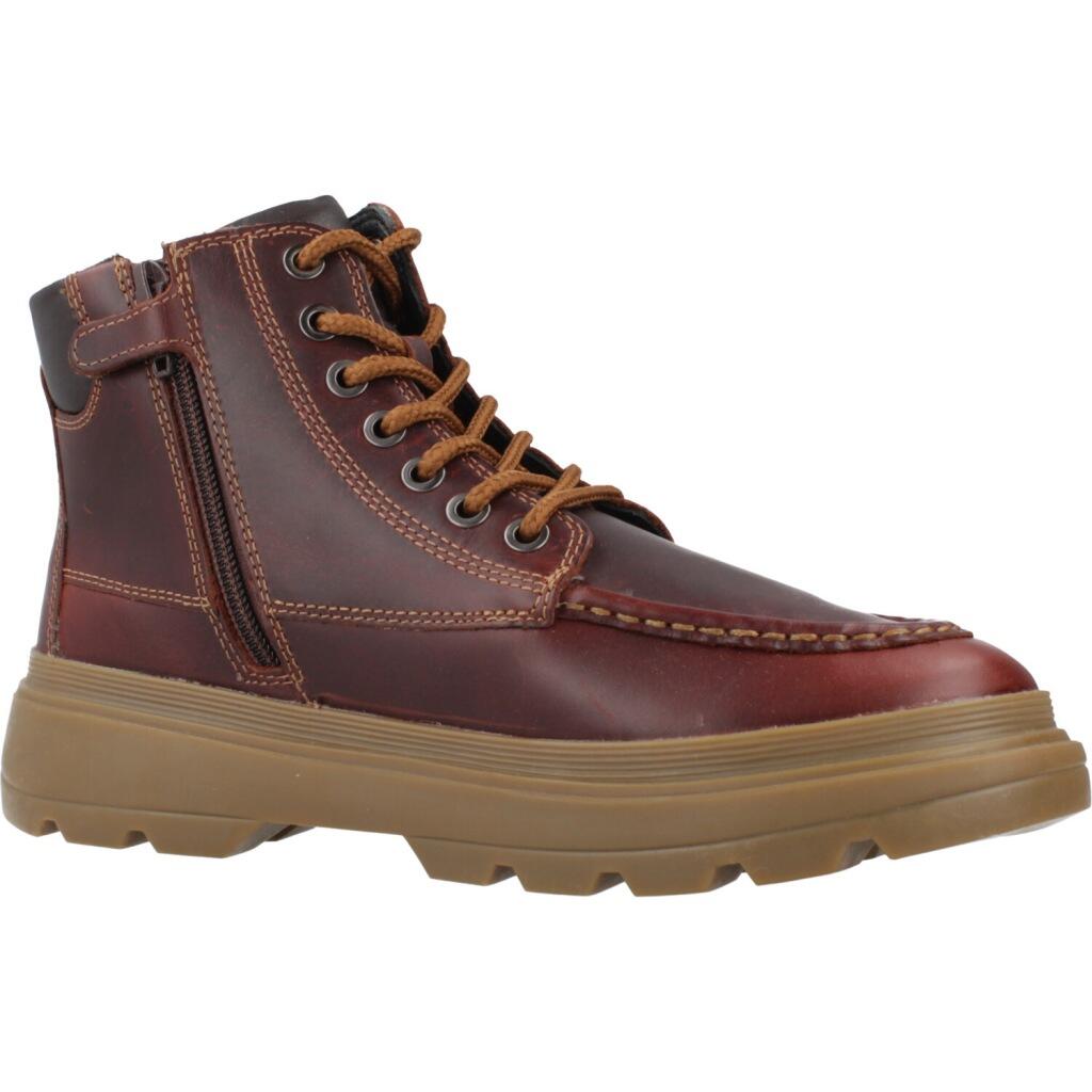 Botas Geox Modelo J Kiddartah Boy Cor Borgonha 5/5