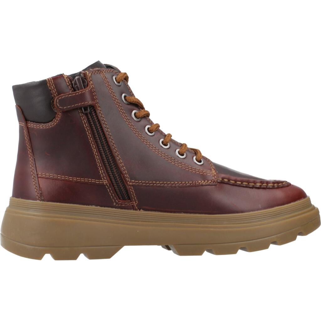 Botas Geox Modelo J Kiddartah Boy Cor Borgonha 4/5