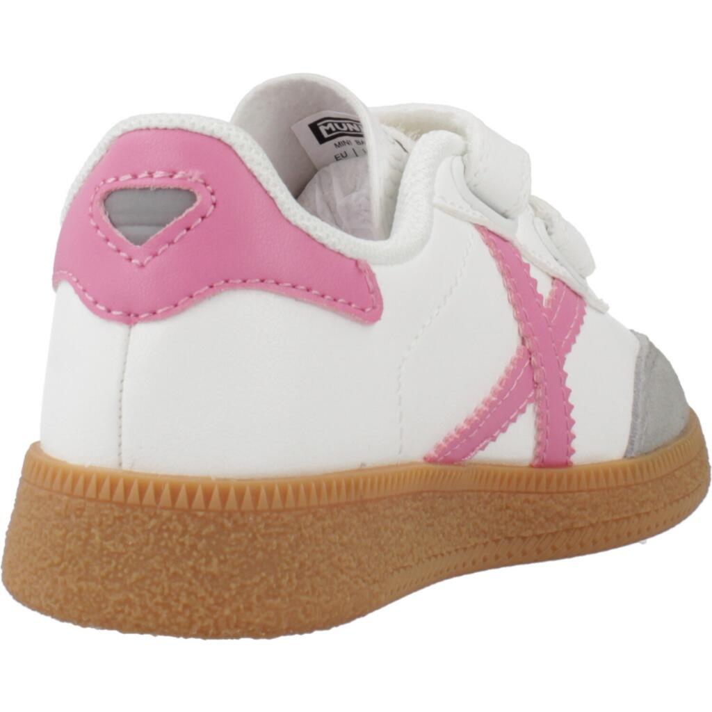 Baskets Munich Modèle Mini Barru Vco 09 Couleur Blanc 3/5