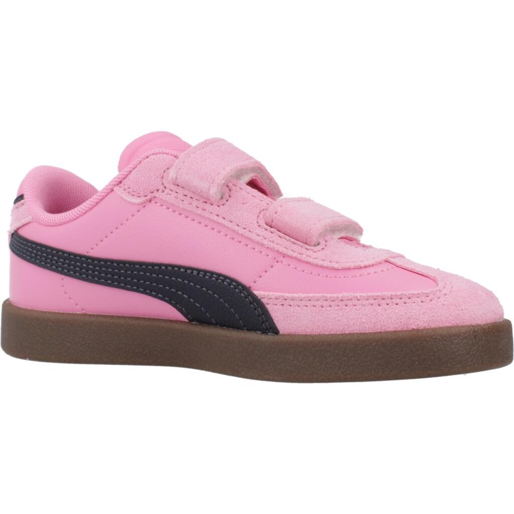 Baskets Puma Modèle Puma Club Ii Era V Ps Couleur Rose 5/5