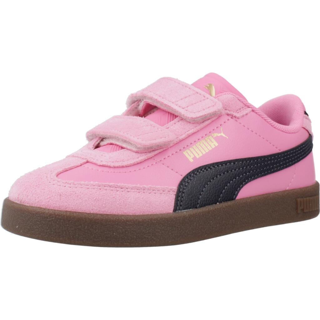 Baskets Puma Modèle Puma Club Ii Era V Ps Couleur Rose 1/5