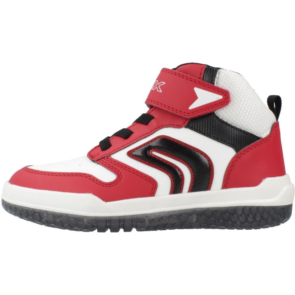 Ténis Geox Modelo J Buzzerlight Boy Cor Vermelho 2/5