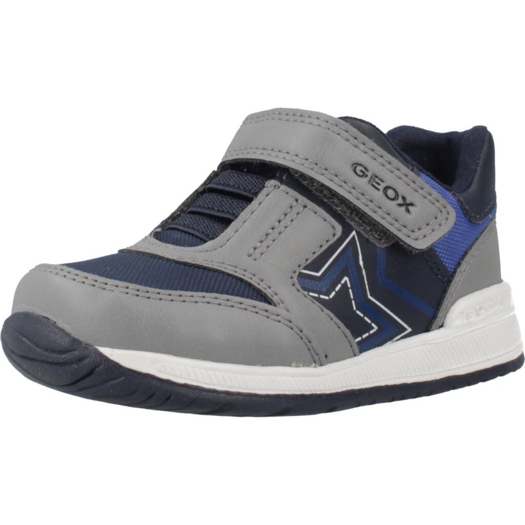Ténis geox modelo b rishon boy cor cinza