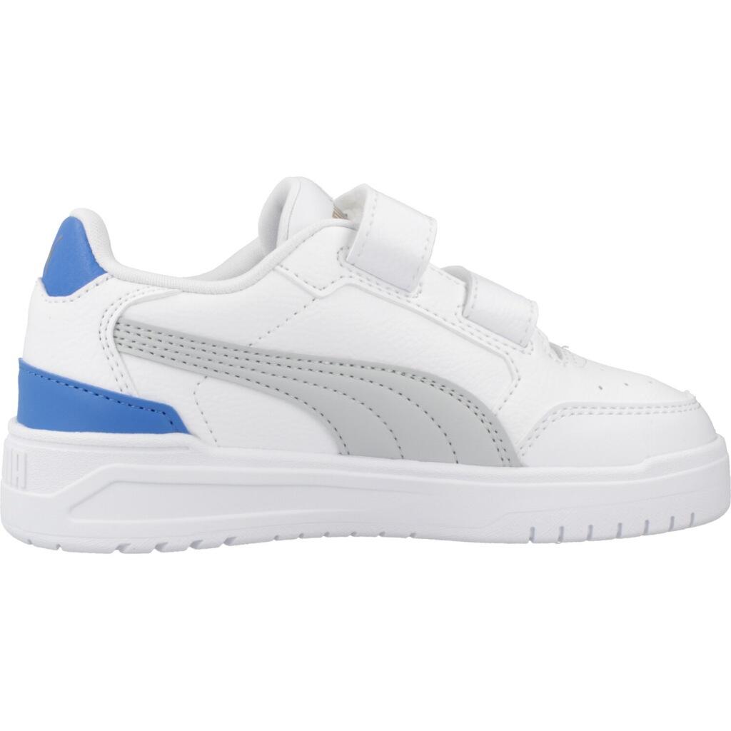 Ténis Puma Modelo Shuffle Downtown Lo V Ps Cor Branco 4/5