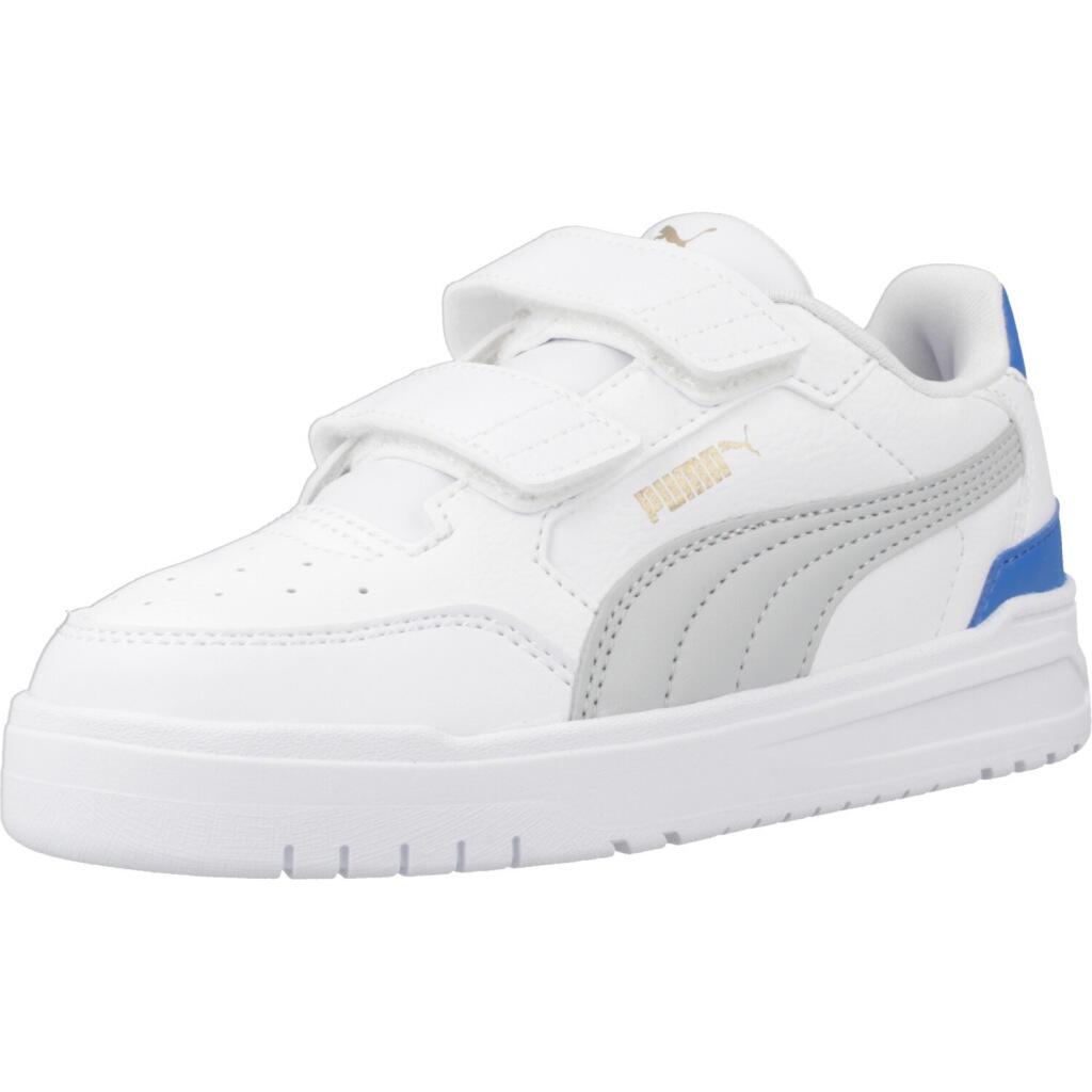 Ténis Puma Modelo Shuffle Downtown Lo V Ps Cor Branco 1/5