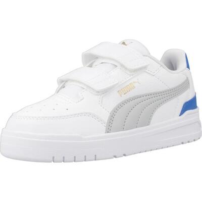 Zapatillas niño Puma Shuffle Downtown Lo V Ps Blanco
