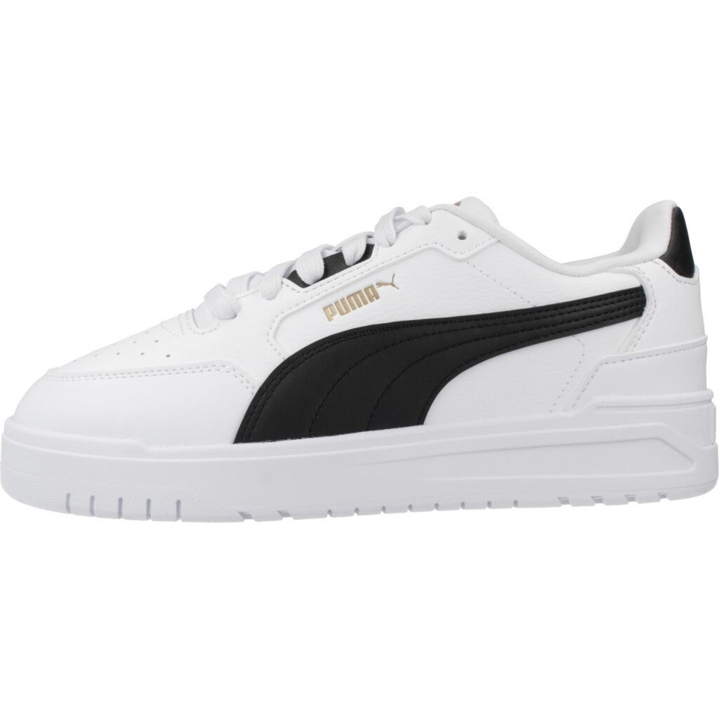 Baskets Puma Modèle Shuffle Downtown Lo Jr Couleur Blanc 2/5