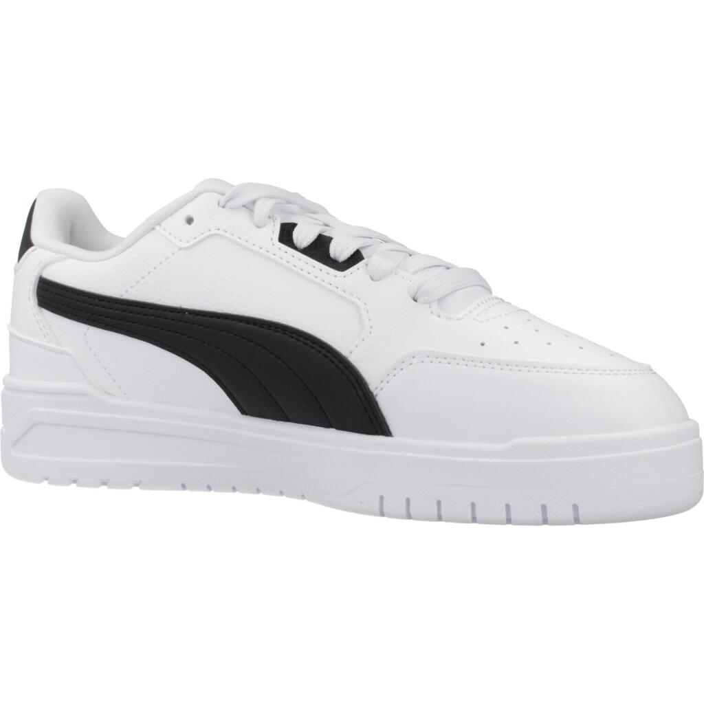 Baskets Puma Modèle Shuffle Downtown Lo Jr Couleur Blanc 5/5