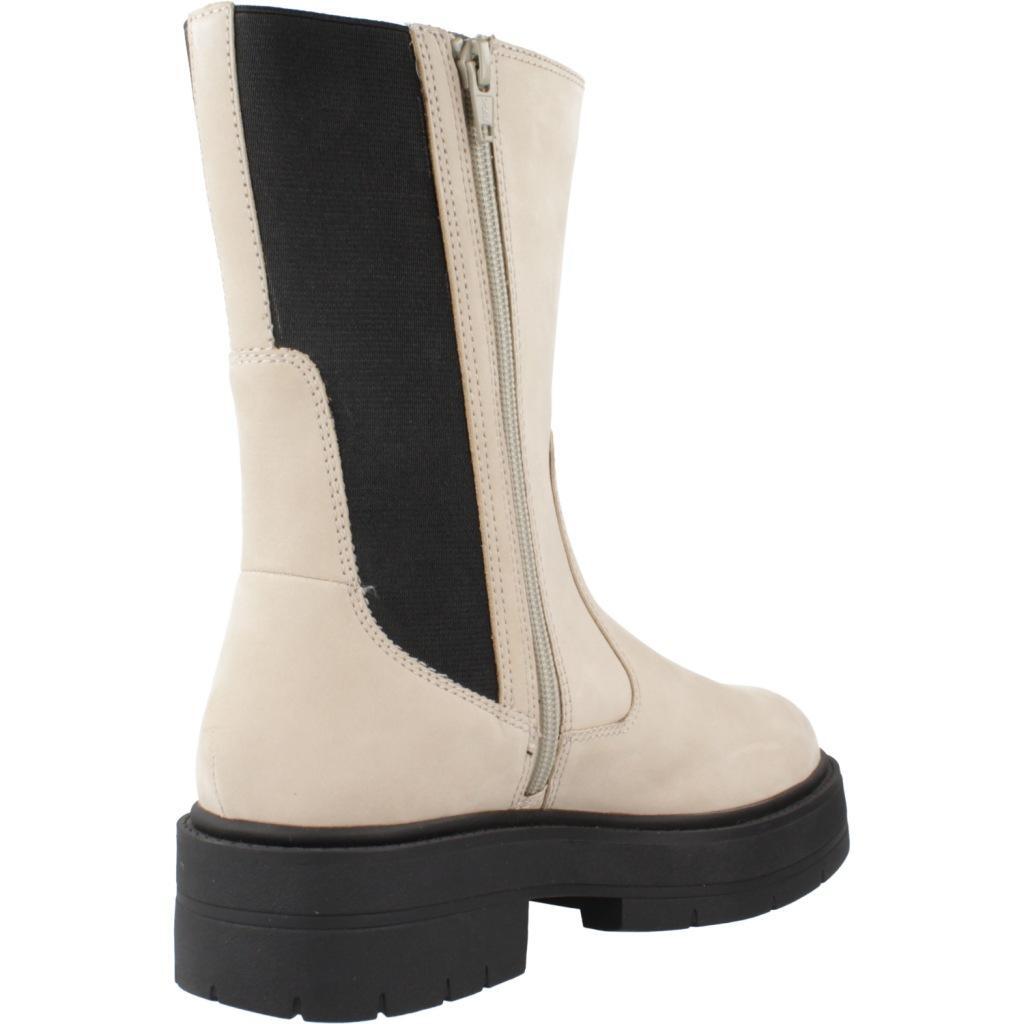 Bottines Beige/Noir Femme Geox Spherica 3/7