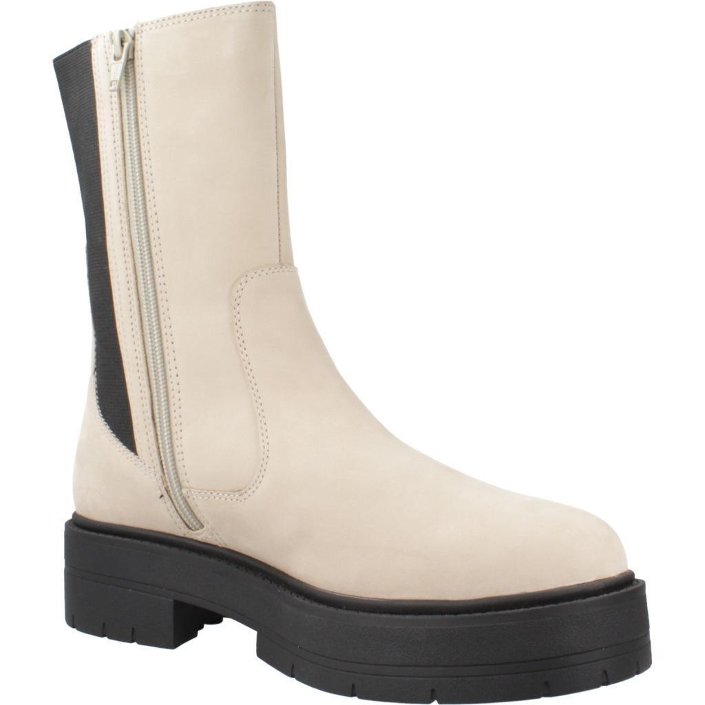 Bottines Beige/Noir Femme Geox Spherica 5/7