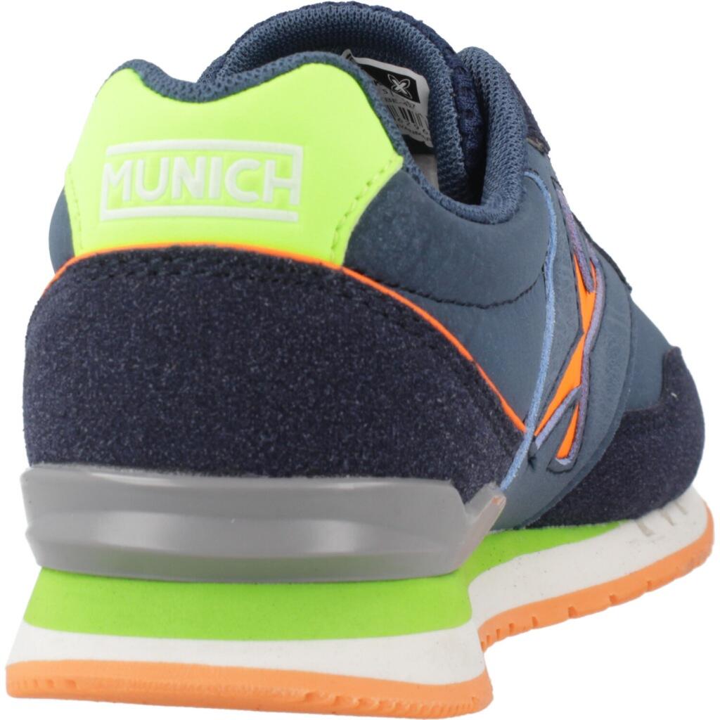 Baskets Munich Modèle Dash Kid Couleur Bleu 3/5