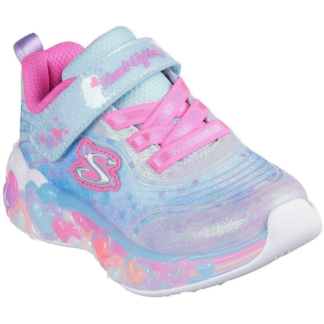 Adidasy Skechers Eternal Heart Lights, Dzieci