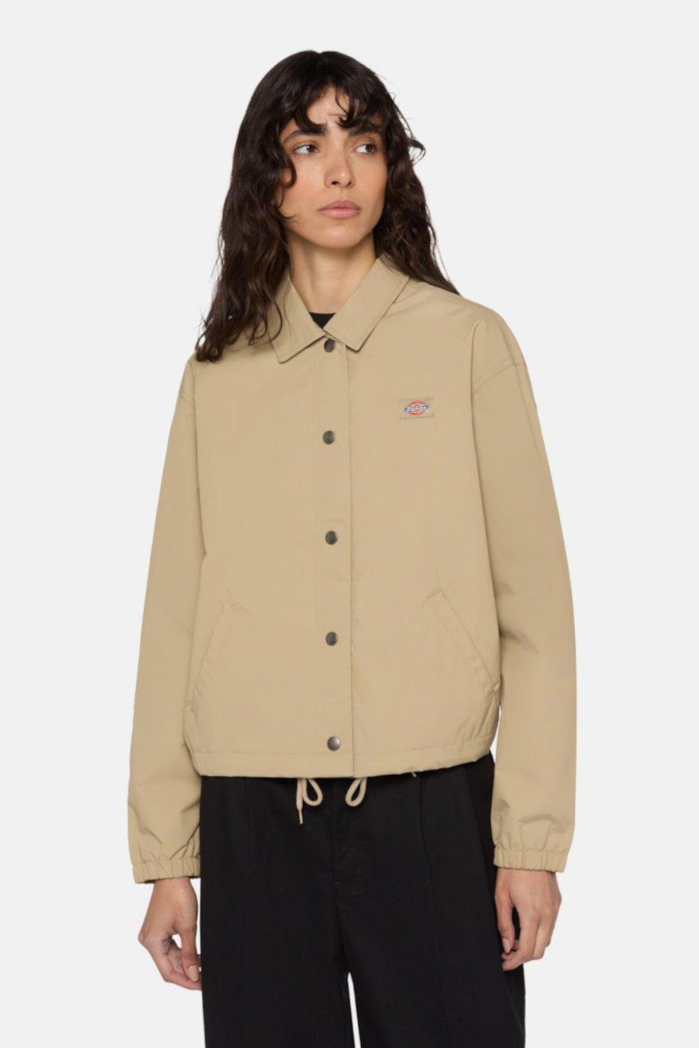 Jack Dickies Model Oakport Cropped Coach Kleur Beige 5/5