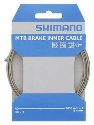 Shimano MTB Edelstahl SUS Bremszug 1,6mm x 2050mm Korrosionsbeständiger Ede...