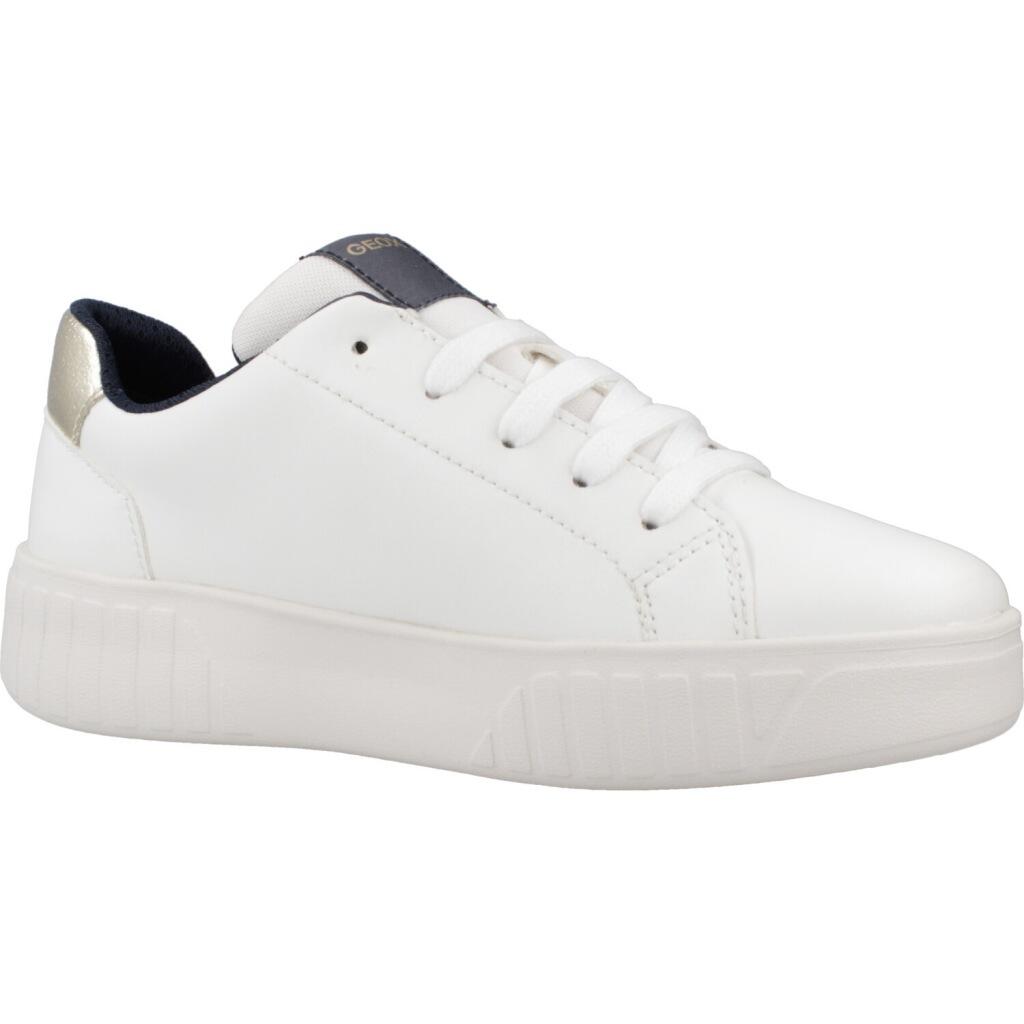 Baskets Geox Modèle J Mikiroshi Girl Couleur Blanc 5/5