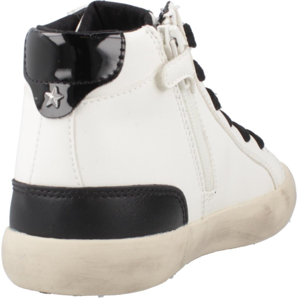 Baskets Geox Modèle J Gisli Girl Couleur Blanc 3/5