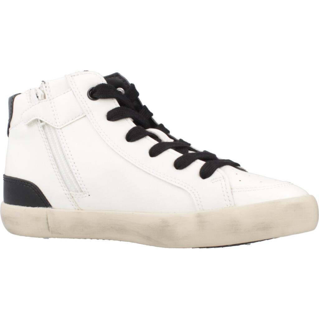 Baskets Geox Modèle J Gisli Girl Couleur Blanc 5/5