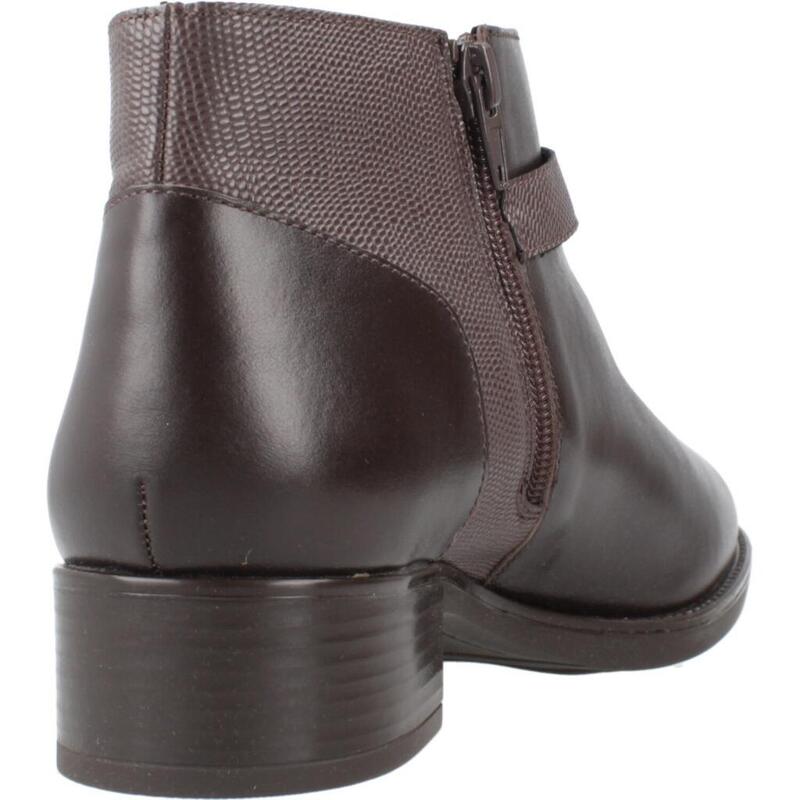Bottines Geox TORMALINA En Cuir Marron - Pointure 39 - Neuves Avec Emballage