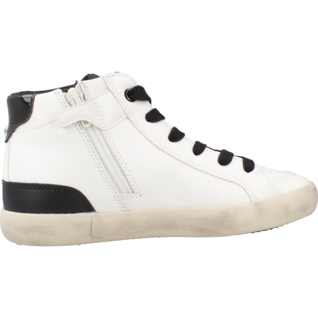 Baskets Geox Modèle J Gisli Girl Couleur Blanc 4/5