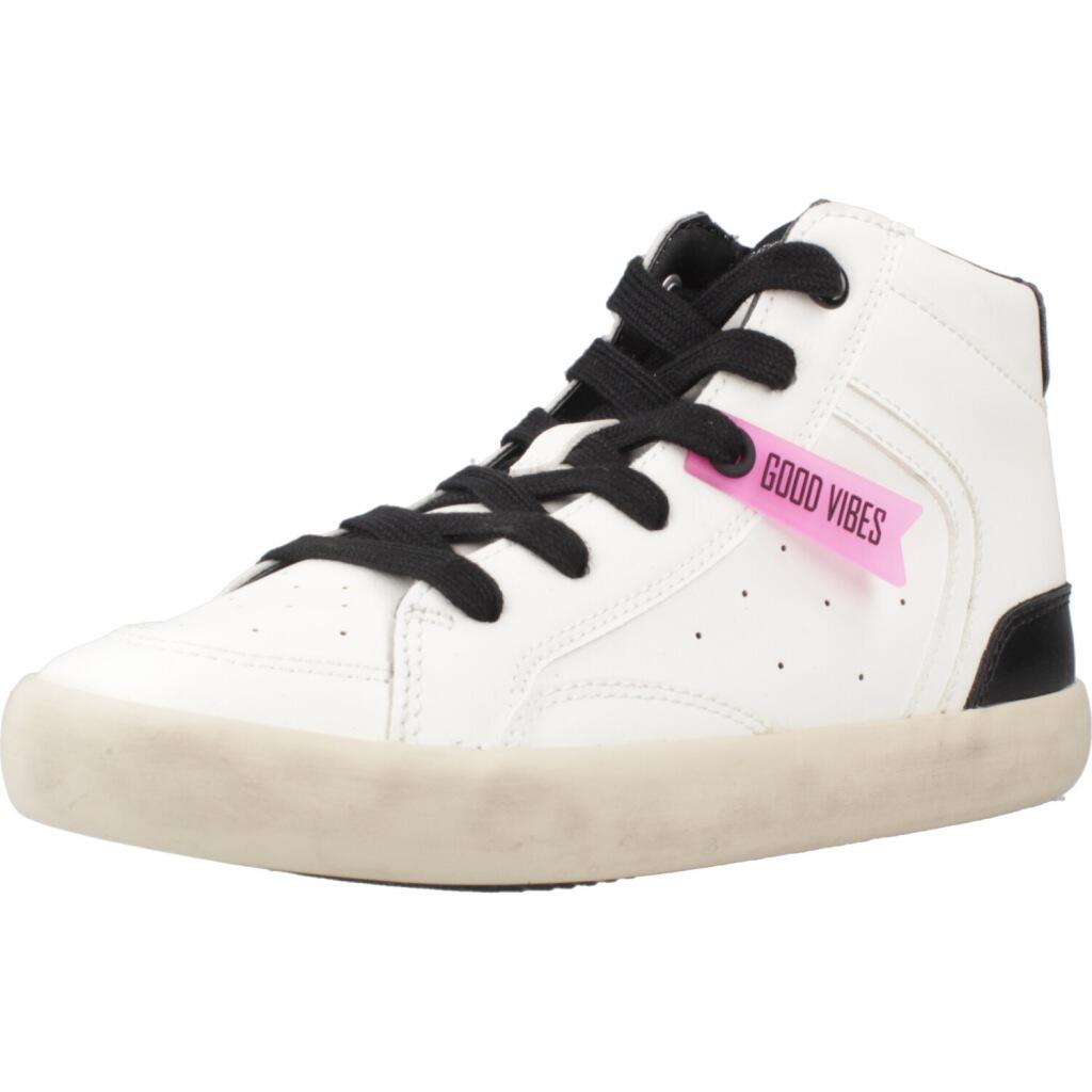 Baskets Geox Modèle J Gisli Girl Couleur Blanc 1/5