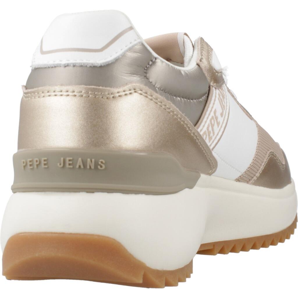 Scarpe Da Ginnastica Pepe Jeans Modello Kimi Mesh W Colore Oro 3/5