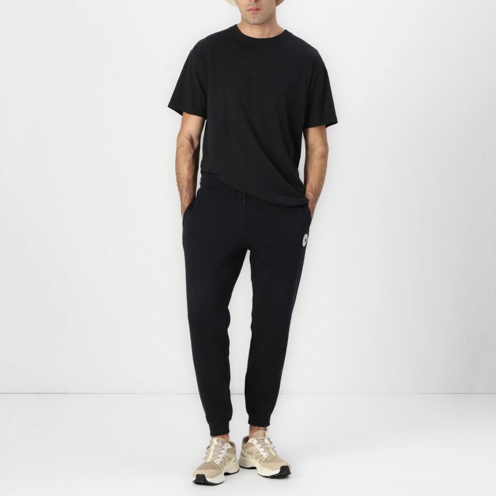 Pantalons Converse Modèle Standard Fit Chuck Taylor Patch Pants Unisex Couleur N 4/5