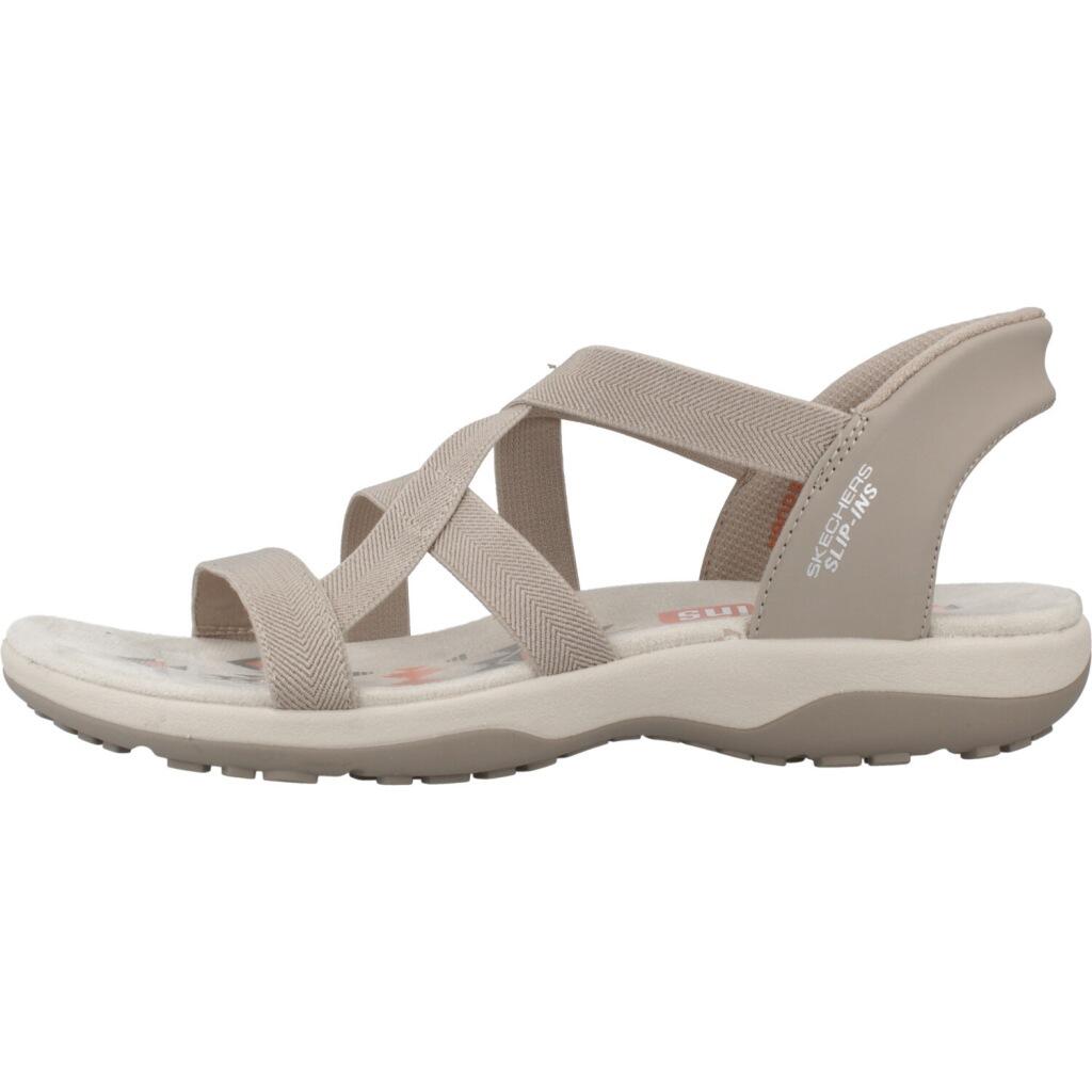 Sandalias Planas Mujer Skechers  Marrón 2/6