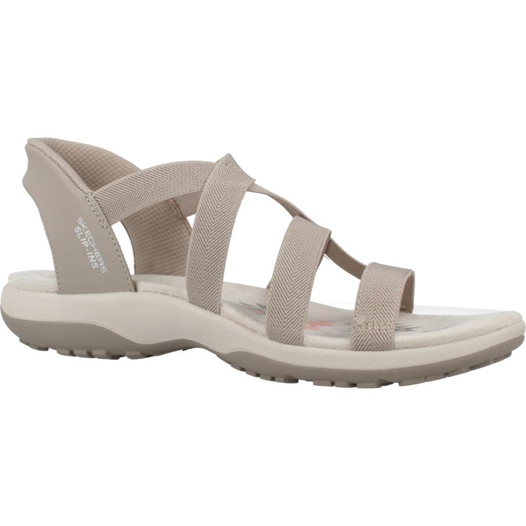 Sandalias Planas Mujer Skechers  Marrón 5/6