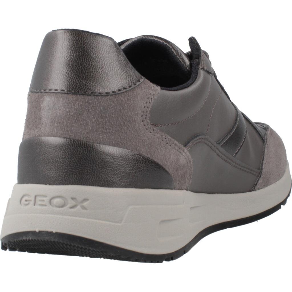 Baskets Geox Modèle D Bulmya Couleur Gris 3/5