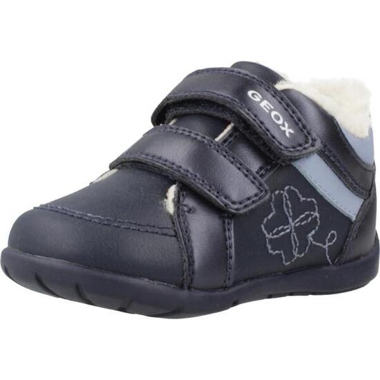 Baskets Geox Modèle B Elthan Girl Couleur Bleu