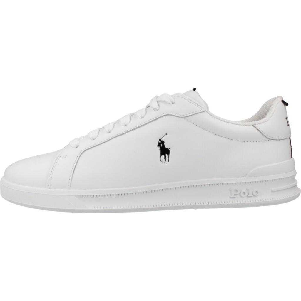Baskets Polo Ralph Lauren Modèle Hrt Ct Ii Lo Couleur Blanc 2/5