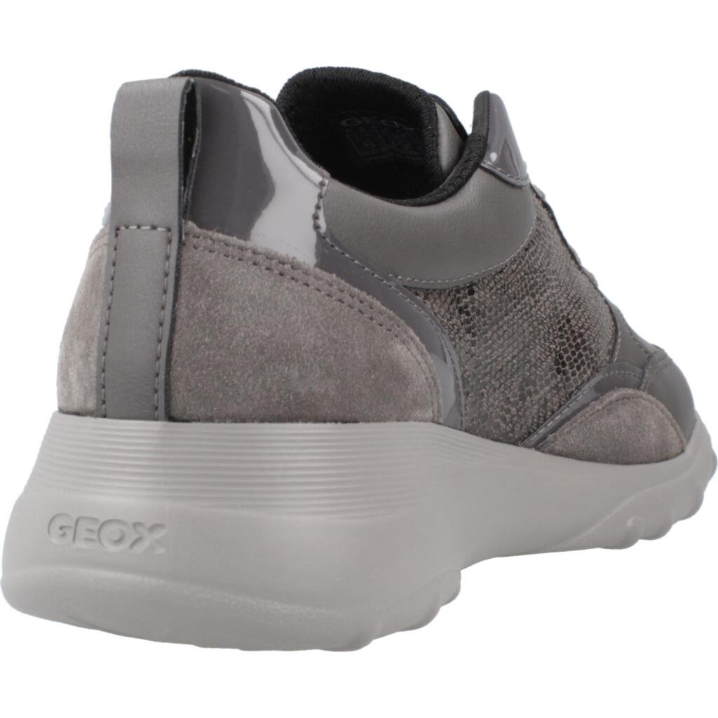 Baskets Geox Modèle D Alleniee Couleur Gris 3/5