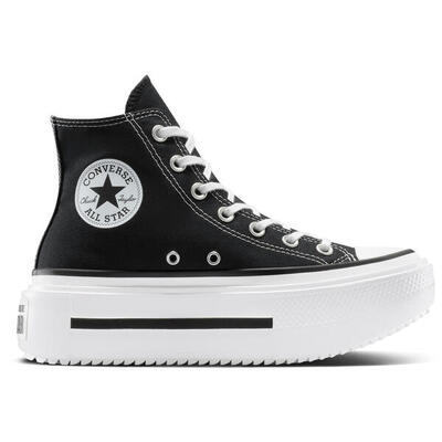 Sneakers converse chuck taylor all star lift double stack, zwart, uniseks