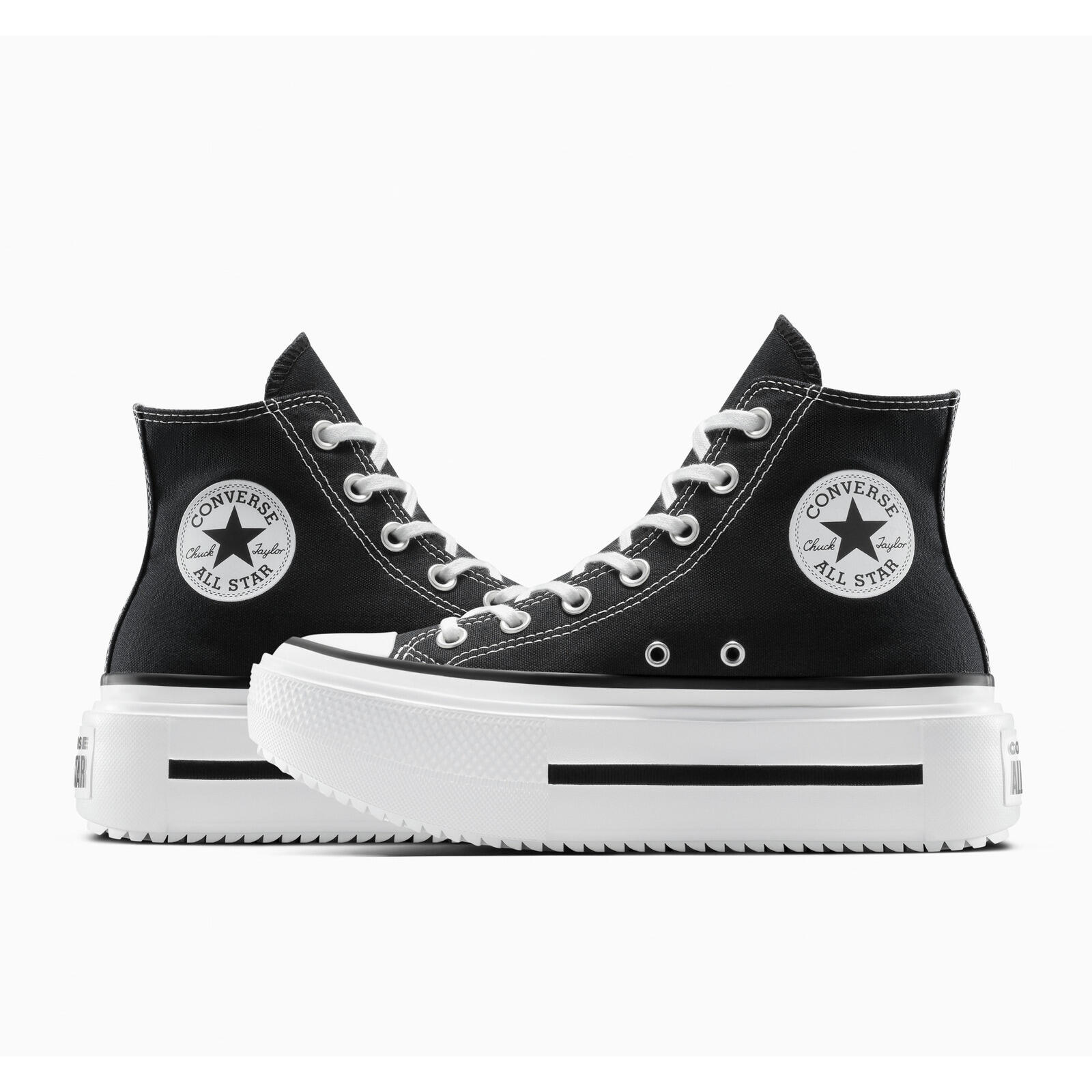 Baskets Converse Chuck Taylor All Star Lift Double Stack, Noir, Unisexe 4/5