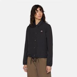 Veste Dickies Modèle Oakport Cropped Coach Couleur Noir