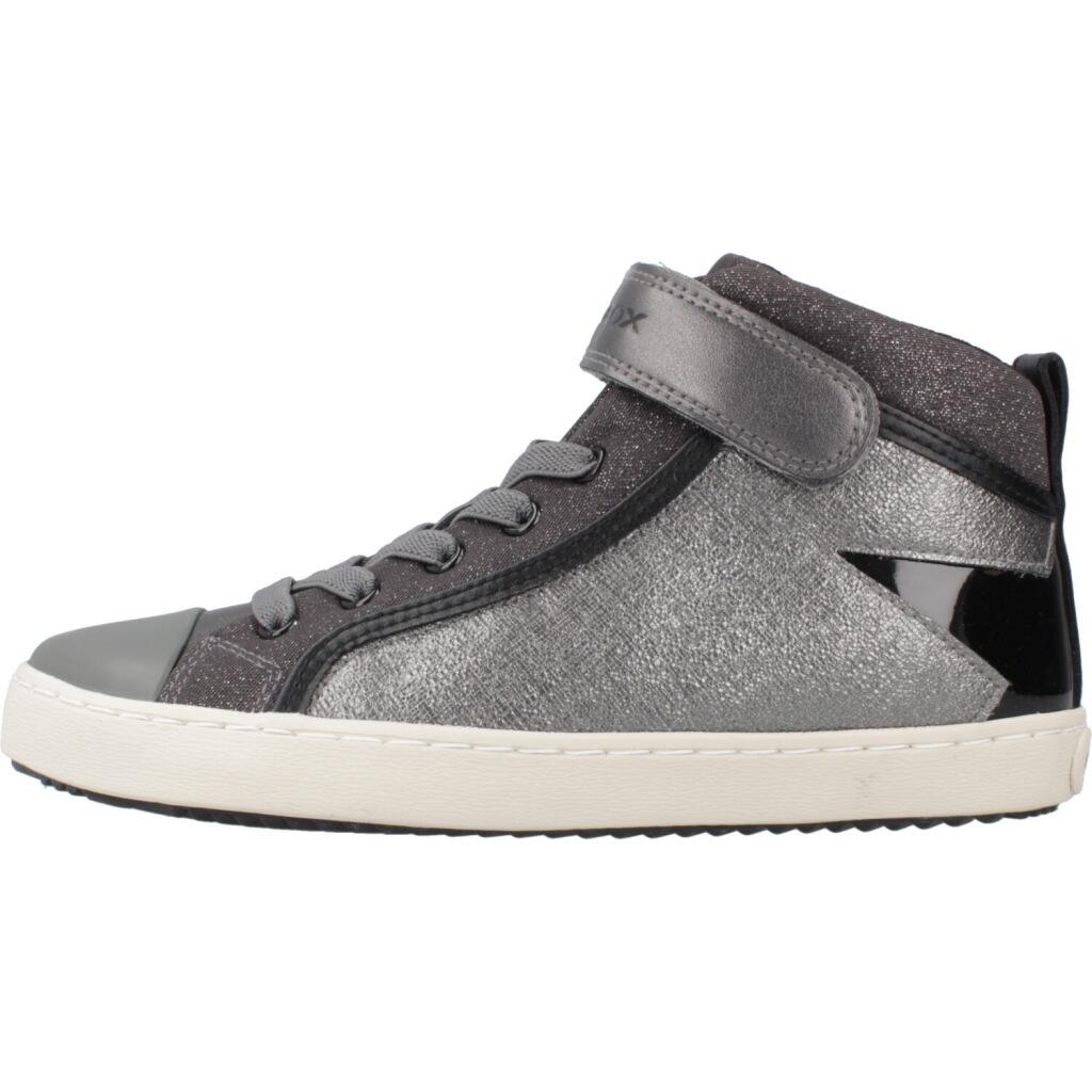 Baskets Geox Modèle J Kalispera Girl Couleur Gris 2/5