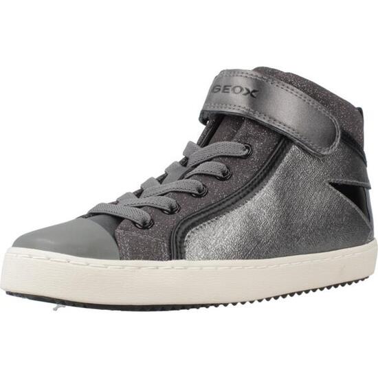 Baskets Geox Modèle J Kalispera Girl Couleur Gris