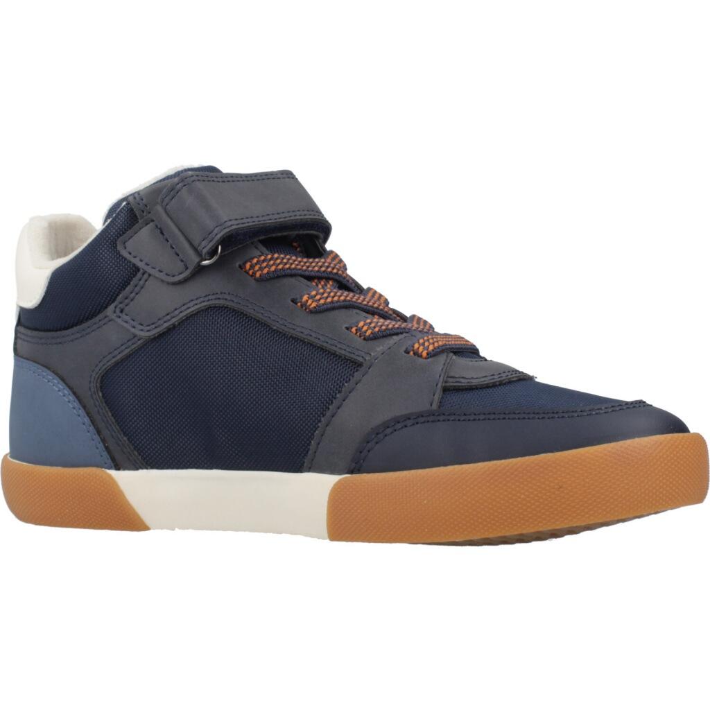 Geox B GISLI BOY Marrón / Negro - Envío Gratis | ! - Zapatos Deportivas Altas Nino 29,94