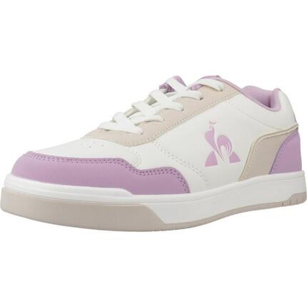 Baskets Le Coq Sportif Modèle Lcs Court Breaker Couleur Blanc