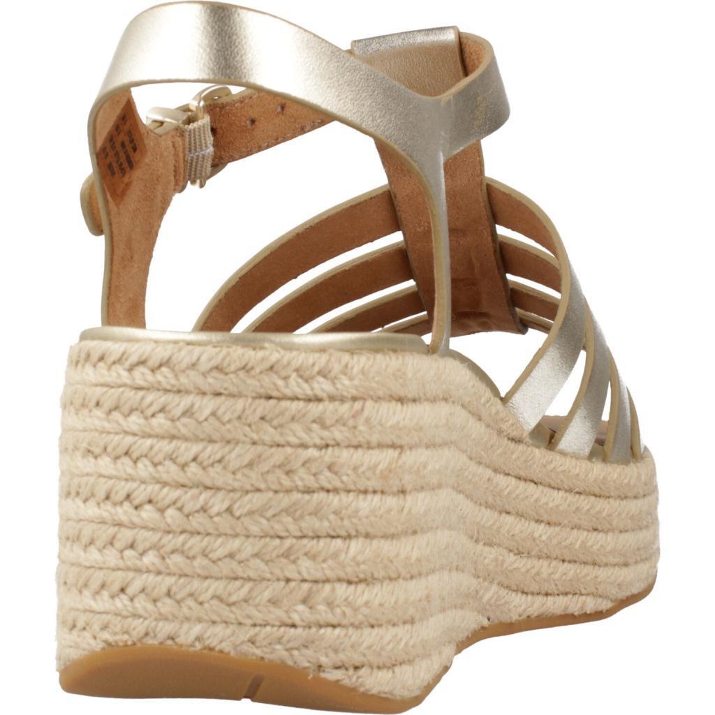 FITFLOP FitFlop Platfforms Espadr. Leather Fisherman Wedge Sandals  PLATINO 36 3/7