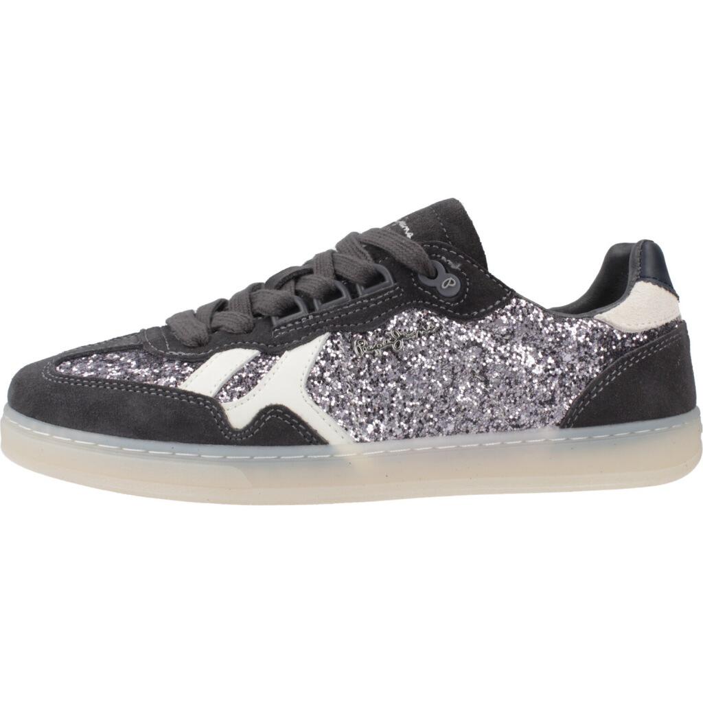 Scarpe Da Ginnastica Pepe Jeans Modello Ball Glitter W Colore Grigio 2/5
