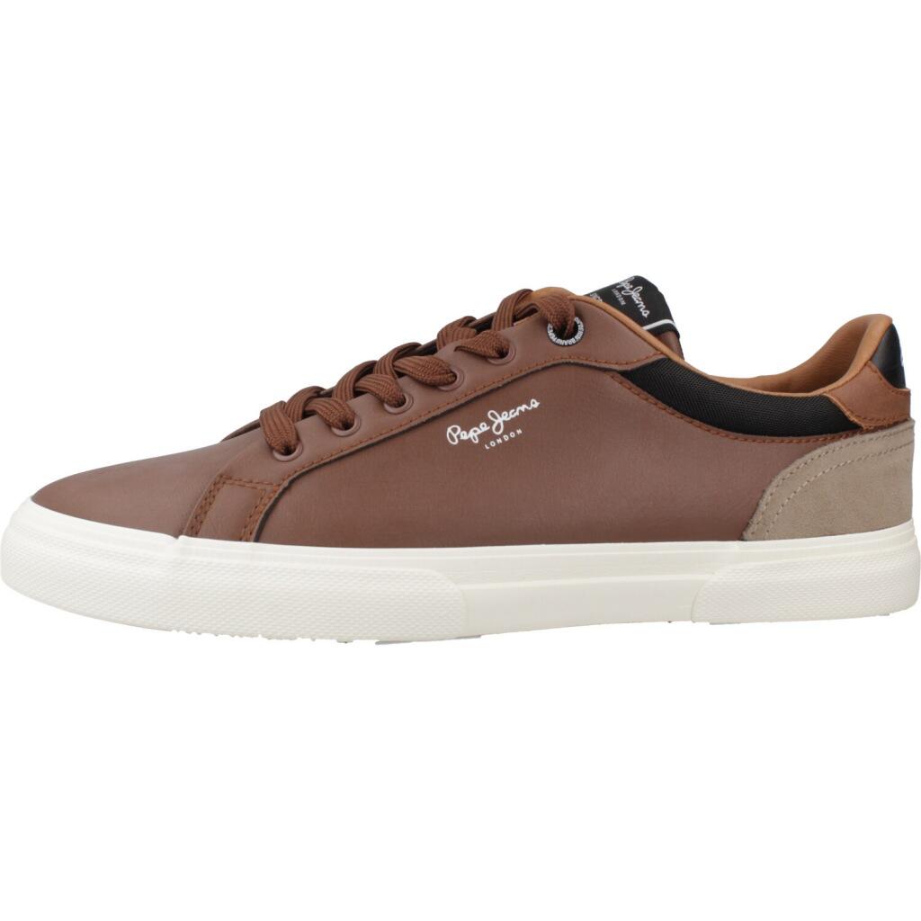 Scarpe Da Ginnastica Pepe Jeans Modello Kenton Court M Colore Marrone 2/5