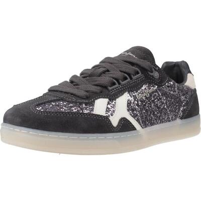 Sneakers pepe jeans model ball glitter w kleur grijs