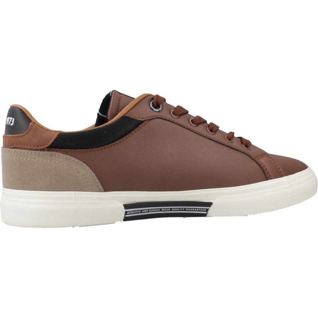 Scarpe Da Ginnastica Pepe Jeans Modello Kenton Court M Colore Marrone 4/5