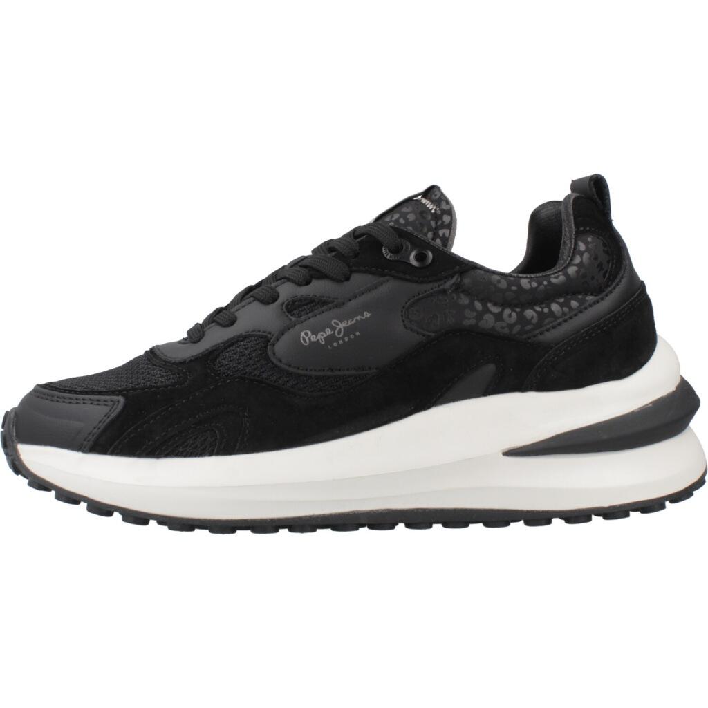 Baskets Pepe Jeans Modèle Winslow One W Couleur Noir 2/5