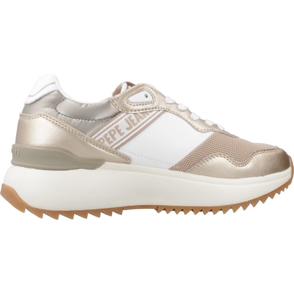 Scarpe Da Ginnastica Pepe Jeans Modello Kimi Mesh W Colore Oro 4/5