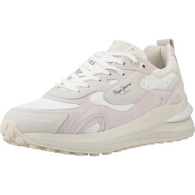 Sneakers pepe jeans model winslow one w kleur wit