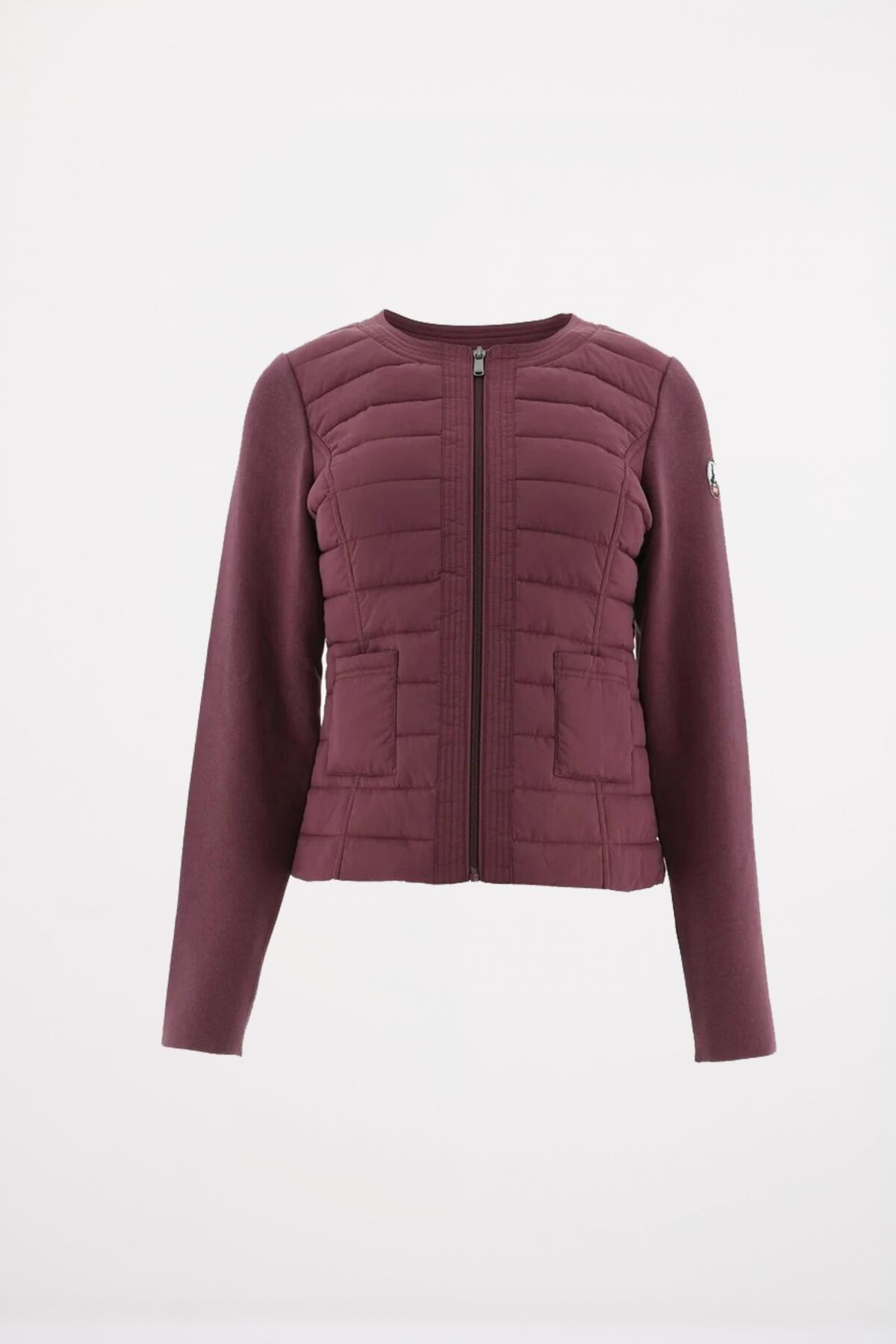 Veste Jott Modèle Almeria Couleur Bordeaux 4/5