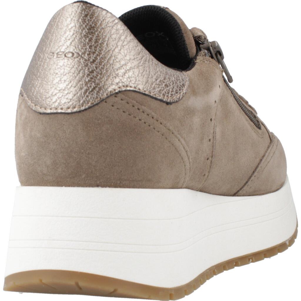 Scarpe Da Ginnastica Geox Modello D New Kency Colore Beige GEOX