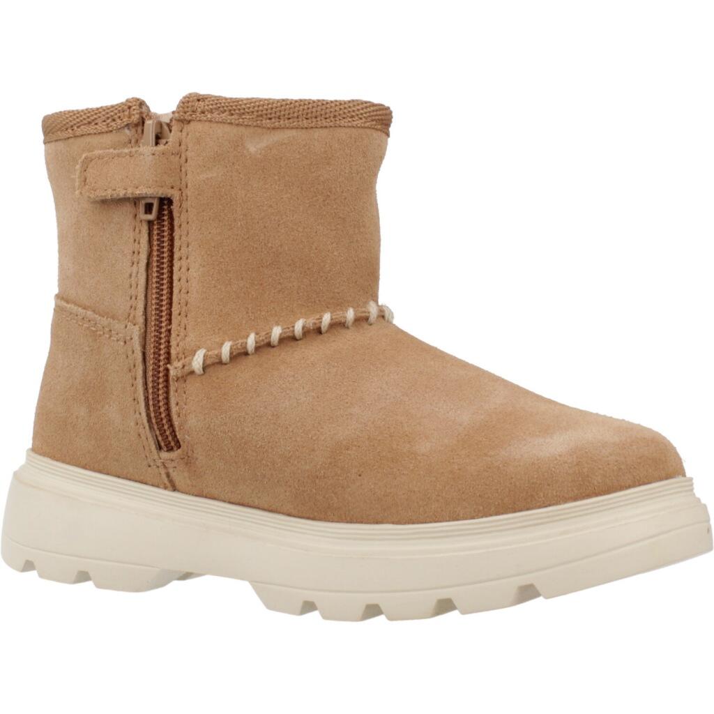 Bottes Geox Modèle B Kiddartah Girl Couleur Brun Clair 5/5